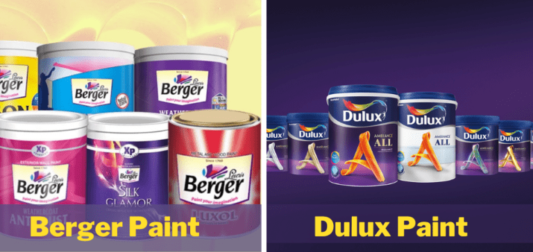 Berger Paint Vs. Dulux Paint