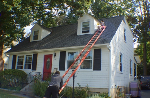 Painting Dormers On A Steep Roof: Precautions