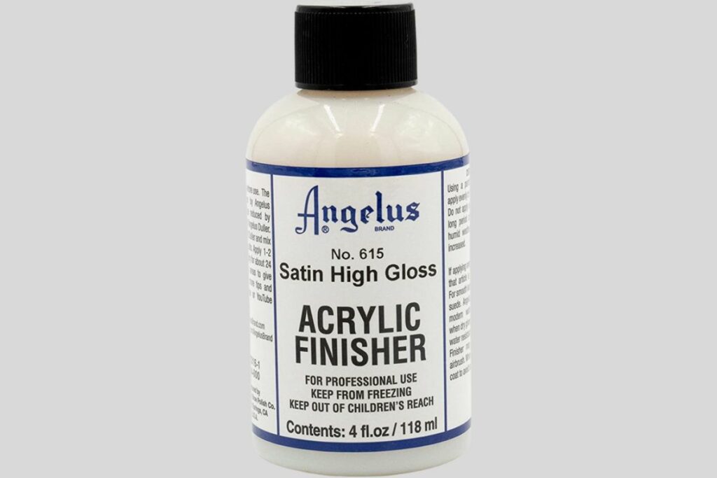 Angelus Acrylic Finisher 615 Satin High Gloss 4Oz