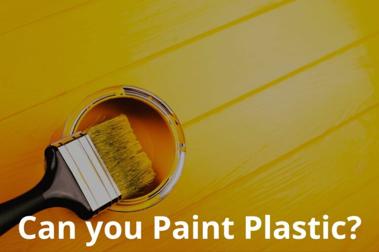 Can You Paint Plastic?